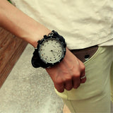 Buy New Large Dial Unisex Sports Couples Watches with Genuine Leather Band and get Free Shipping Australia Wide |  | Buy Confidently from Smart Sales Australia