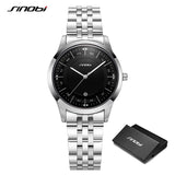 Buy SINOBI Couples Quartz Steel Band Watches and get Free Shipping Australia Wide |  | Buy Confidently from Smart Sales Australia