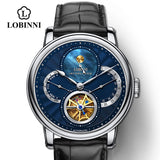 Buy LOBINNI Rome Dial Mechanical Watches with Genuine Leather Strap for Him and get Free Shipping Australia Wide |  | Buy Confidently from Smart Sales Australia