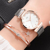 Buy Elegant Magnetic Quartz Dress Watches for Her with Bejewelled Star Bracelet and get Free Shipping Australia Wide |  | Buy Confidently from Smart Sales Australia