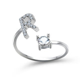 Buy A-Z Letter Adjustable Opening Rings For Women and get Free Shipping Australia Wide |  | Buy Confidently from Smart Sales Australia