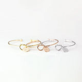 Buy Stunning Gold/ Silver/ Rose Bracelet with Initials for Her and get Free Shipping Australia Wide |  | Buy Confidently from Smart Sales Australia