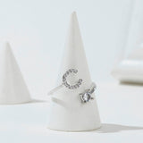 Buy A-Z Letter Adjustable Opening Rings For Women and get Free Shipping Australia Wide |  | Buy Confidently from Smart Sales Australia