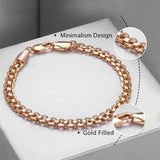 Buy Stunning Rose Gold Chain Link Bracelet and get Free Shipping Australia Wide |  | Buy Confidently from Smart Sales Australia