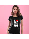 Buy My Heart Only Beats for Him & Her Matching Couple Shirts Valentines Day Gift Couples Tee Shirts His and Her Love T-shirt and get Free Shipping Australia Wide |  | Buy Confidently from Smart Sales Australia