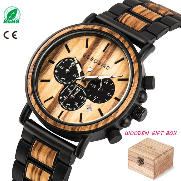 Buy BOBO BIRD Wooden Natural Charcoal Boxed Watch and get Free Shipping Australia Wide |  | Buy Confidently from Smart Sales Australia