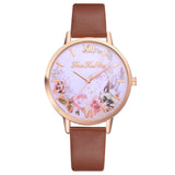 Buy Flower Dial Leather Strap Watches for Her and get Free Shipping Australia Wide |  | Buy Confidently from Smart Sales Australia