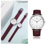 Buy IBSO New Couples Genuine Leather Strap Watch Set and get Free Shipping Australia Wide |  | Buy Confidently from Smart Sales Australia