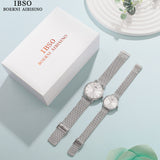 Buy IBSO New Couples Genuine Leather Strap Watch Set and get Free Shipping Australia Wide |  | Buy Confidently from Smart Sales Australia