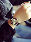 Buy Stylish Hollow Triangle Black & White Wrist Watches for Her and get Free Shipping Australia Wide |  | Buy Confidently from Smart Sales Australia