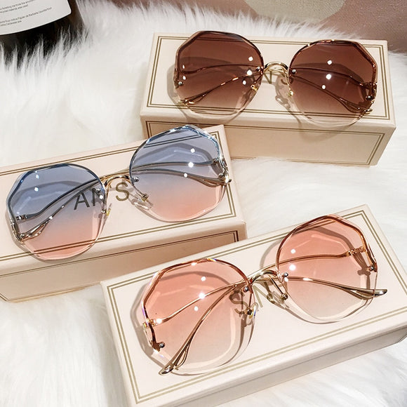 Curved sunglasses sales