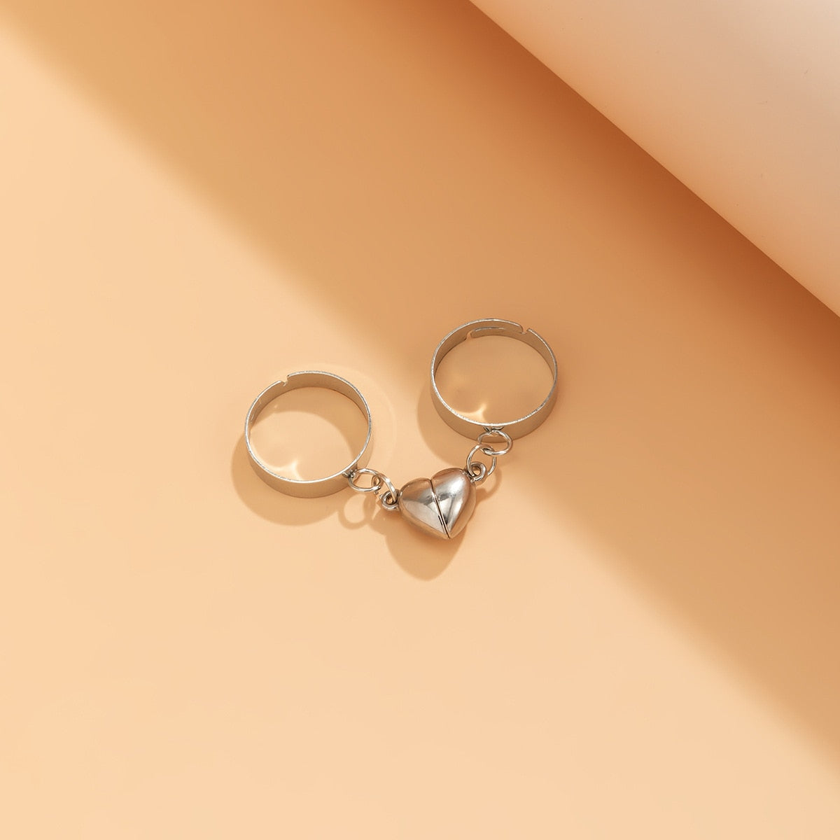 Amazon.com: Love Heart Friendship Rings Set for Women Men Geometric Best  Friend BFF Promise Rings for 2 Girls Friendship Gift Jewelry Christmas:  Clothing, Shoes & Jewelry