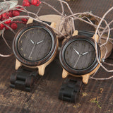Buy 100% Natural Wooden Charcoal Style Couples Watches and get Free Shipping Australia Wide | Wooden Watch | Buy Confidently from Smart Sales Australia