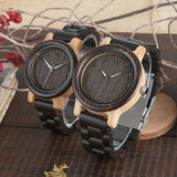 Buy 100% Natural Wooden Charcoal Style Couples Watches and get Free Shipping Australia Wide | Wooden Watch | Buy Confidently from Smart Sales Australia