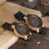 Buy 100% Natural Wooden Charcoal Style Couples Watches and get Free Shipping Australia Wide | Wooden Watch | Buy Confidently from Smart Sales Australia