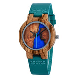 Buy Blue and Black Unique Handmade Wooden Couples Watch Set and get Free Shipping Australia Wide | Wooden Watch | Buy Confidently from Smart Sales Australia