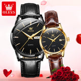 Buy Lovers Vintage Leather Couples Watch Set and get Free Shipping Australia Wide | Leather Band | Buy Confidently from Smart Sales Australia