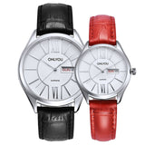 Buy Couples Watches Ultra Lux Leather Couples Gift Set and get Free Shipping Australia Wide | Leather Band | Buy Confidently from Smart Sales Australia
