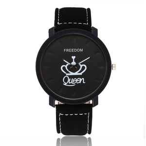 Buy King & Queen Leather Couples Watches Gift Set and get Free Shipping Australia Wide | Leather Band | Buy Confidently from Smart Sales Australia