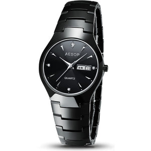 Buy AESOP Couples Ceramic Luxury Watch Gift Set and get Free Shipping Australia Wide | Ceramic Band | Buy Confidently from Smart Sales Australia